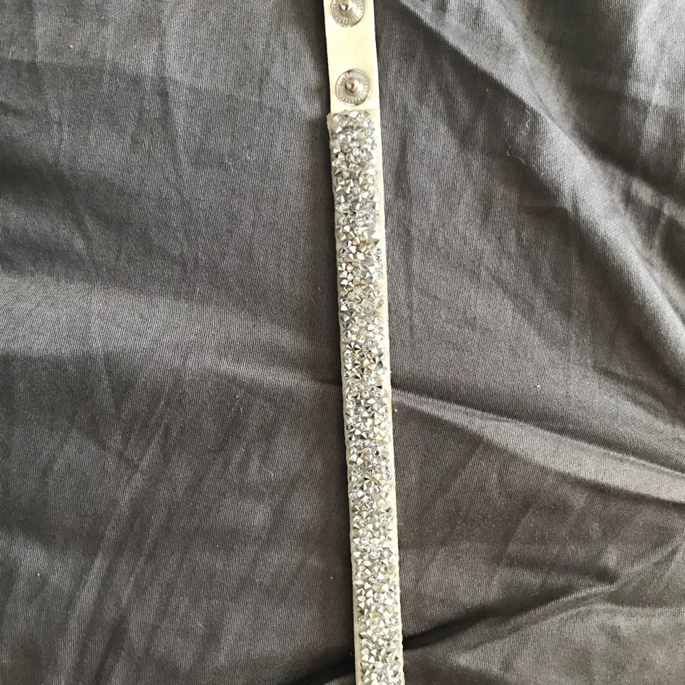 Silver Glitter Bracelet